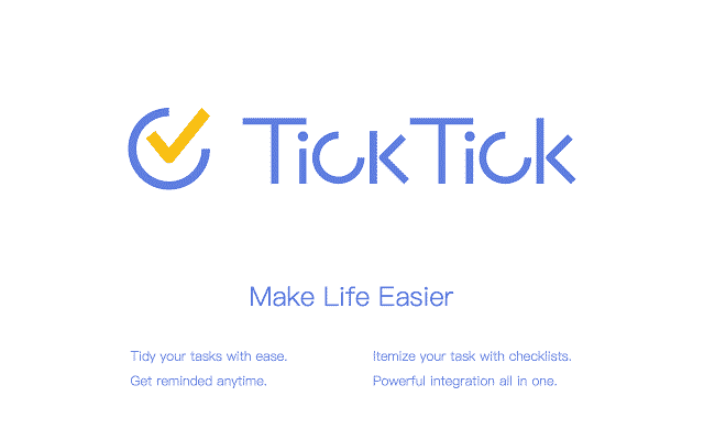 ticktick extension