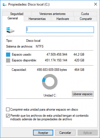 liberar 40GB de espacio en Windows