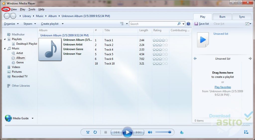 windows media player 11 free download