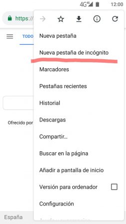 Cómo navegar de forma anónima en Android