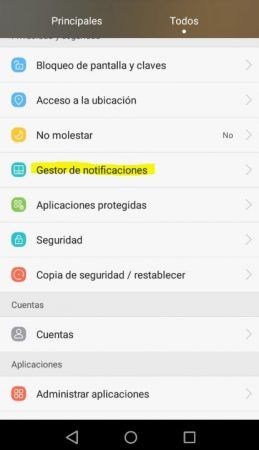 Cómo desactivar las notificaciones en Android y acceder su historial
