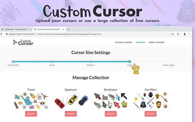 Descarga Custom Cursor, la aplicación para personalizar tu navegador